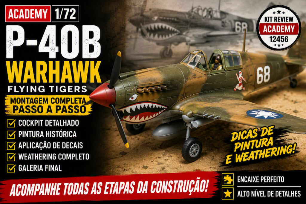 Montagem - P-40B Academy