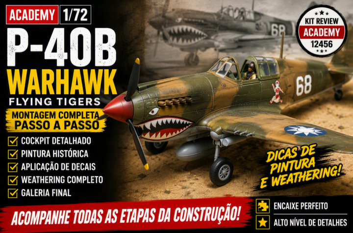 Montagem - P-40B Academy