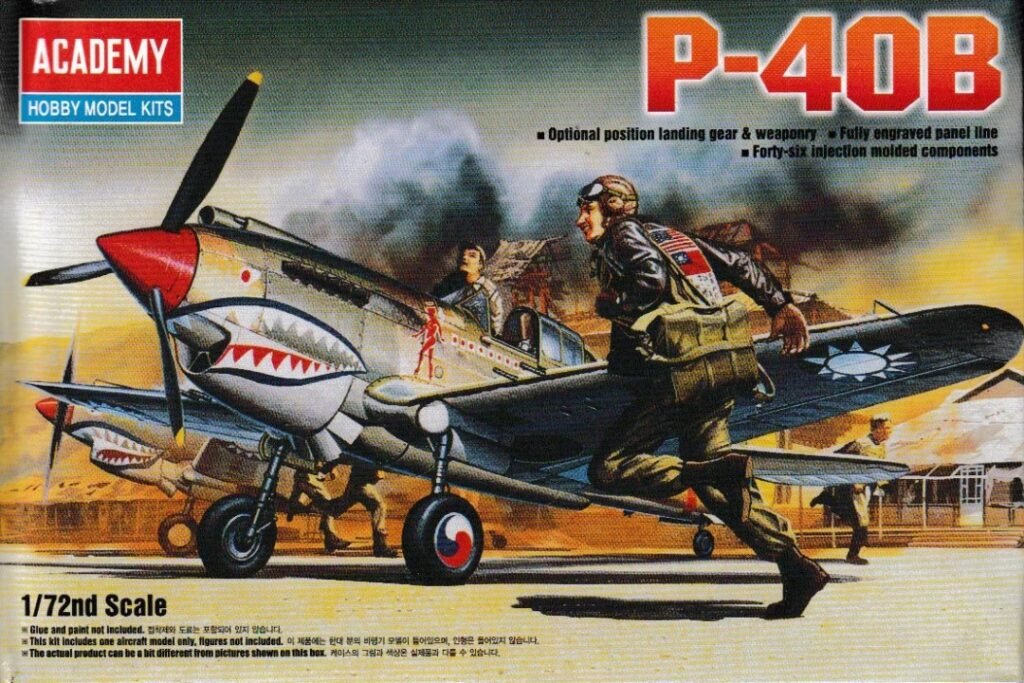 P-40B Academy 1/72